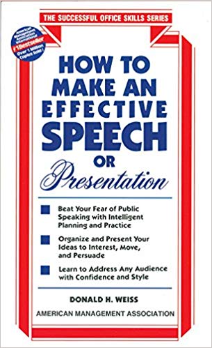 Goyal Saab AMACOM American Management Association U.S.A How to Make an Effective Speech or Presentation